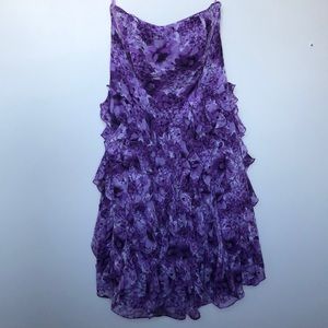Purple formal dress